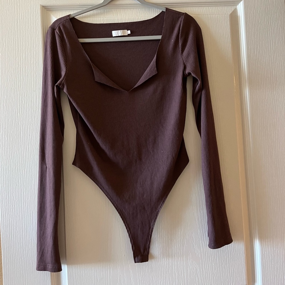 Meshki long sleeve bodysuit